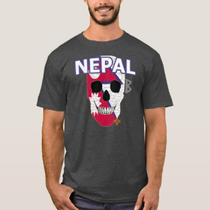 Camiseta HANDSKULL Nepal básico B2