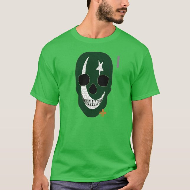 Camiseta HANDSKULL Paquistão básica B2 (Frente)