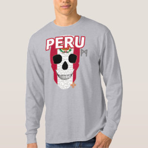 Camiseta HANDSKULL Peru T-Shirt B2 de longa distância