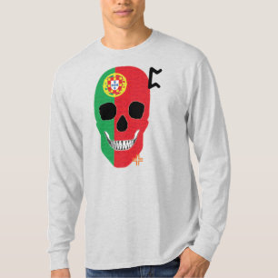 Camiseta HANDSKULL Portugal T-Shirt B2 de longa distância