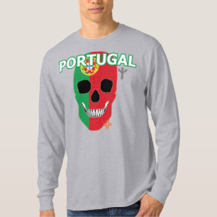 Camiseta HANDSKULL Portugal T-Shirt B2 de longa distância