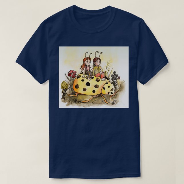 Camiseta Handy Ladybug (Frente do Design)