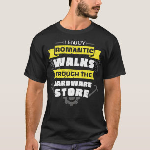 Camiseta Handyman Hardware Store Caminha Divertido Wrench