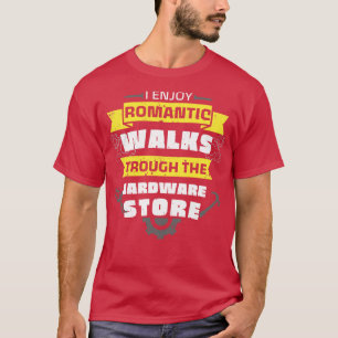 Camiseta Handyman Hardware Store Caminha Divertido Wrench