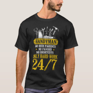 Camiseta Handyman Sem Pais Ricos Não Favorece Não