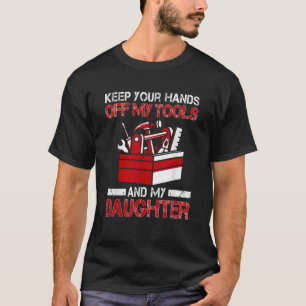 Camiseta Handyman Tools Reparman Handworker Padre Daughte