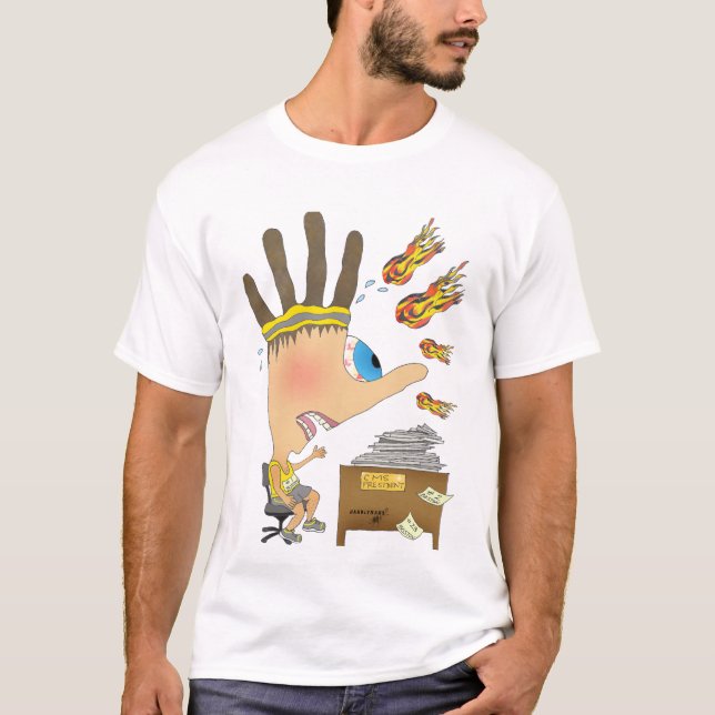 Camiseta HANDzYMANS (Frente)