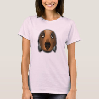Camiseta Hanes Nano T-Shirt com cabeça de cão