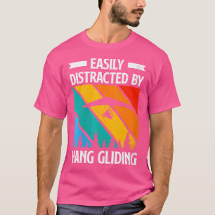 Camiseta Hang Glider - Facilmente Distraído Por Ha