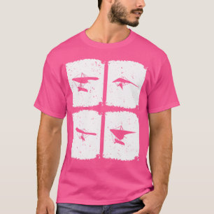 Camiseta Hang Glider Hang Hang Glider Hang Glhouette