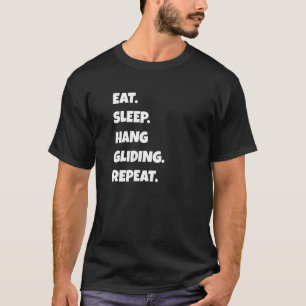 Camiseta Hang Gliding Png Comer Desportivo Do Sono Repetir 
