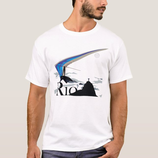 Camiseta HANG GLIDING Rio pontocentral (Frente)