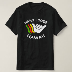 Camiseta "Hang Loose" Havaí - Shaka