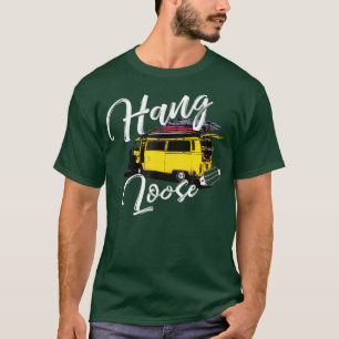 Camiseta Hang Loose Hawaii Surfer Bus Pop Art