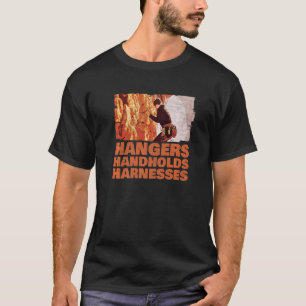 Camiseta Hangers Manipula Harness Rock Escalando Montanha