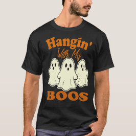 Camiseta Hangin’ With My Boos - Fantasma Bonito Do Hallowee