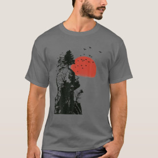 Camiseta Hangovers Alans Men Tree Halloween Para Homens Mul