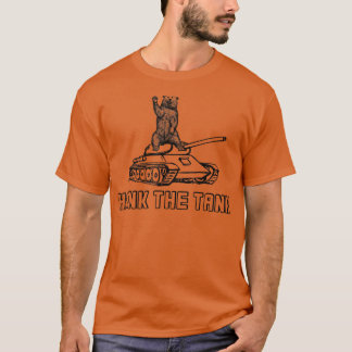 Camiseta Hank, O Urso Do Tanque