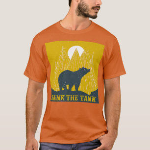 Camiseta Hank The Tank Bear California Lake Tahoe Bears Div