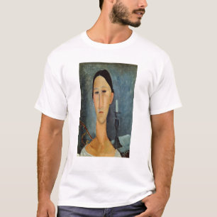 Camiseta Hanka Zborowska com um castiçal, 1919