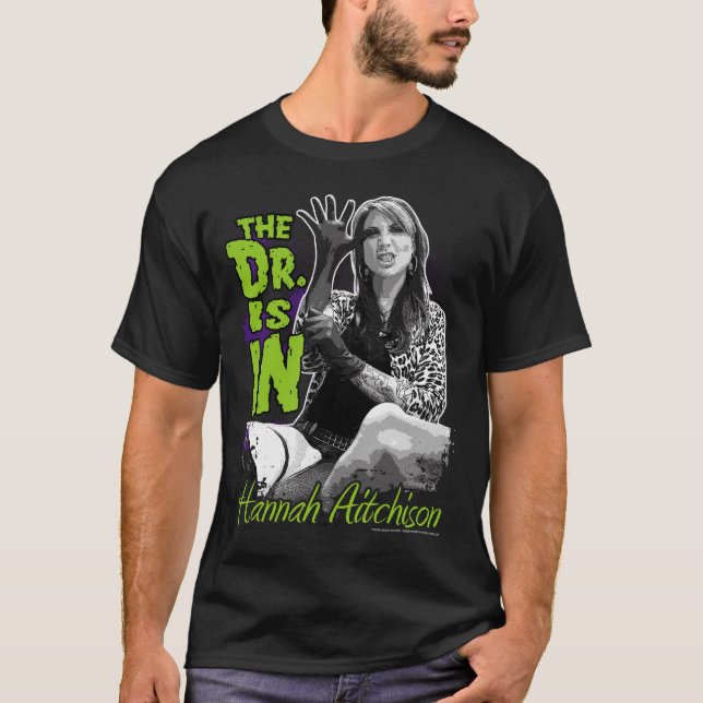 Camiseta Hannah Aitchison - Dr. Está DENTRO! (Frente)