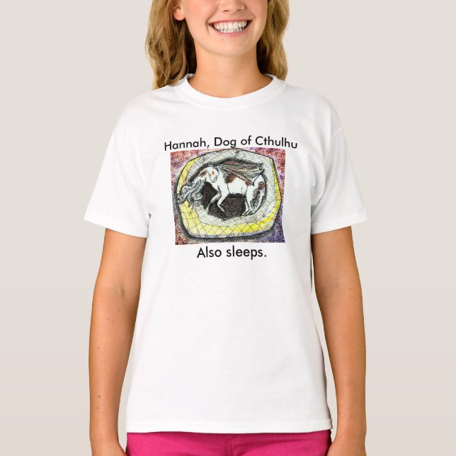 Camiseta Hannah igualmente dorme t-shirt (Frente)