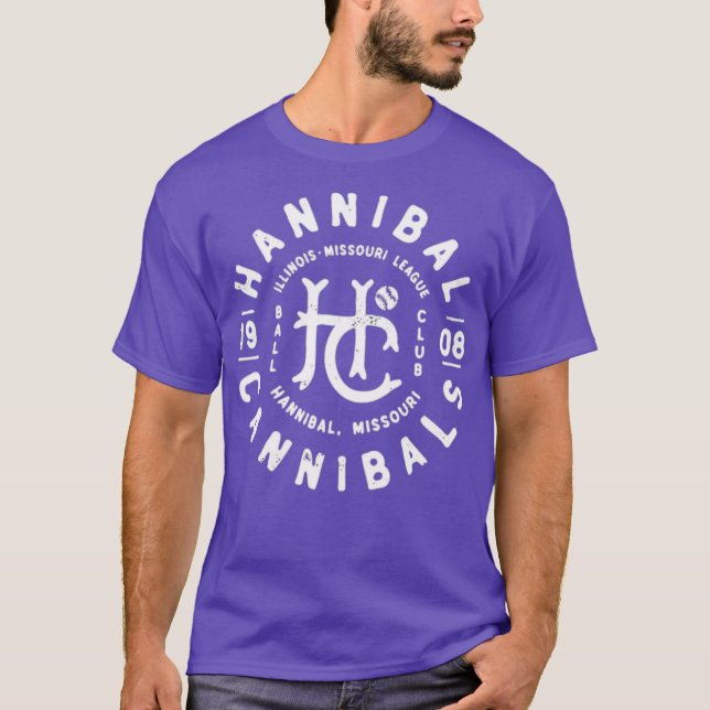 Camiseta Hannibal Cannibals - Missouri (Frente)