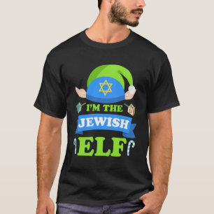 Camiseta Hannukah Pj Engraçado T. Shirts Chanukah Elf