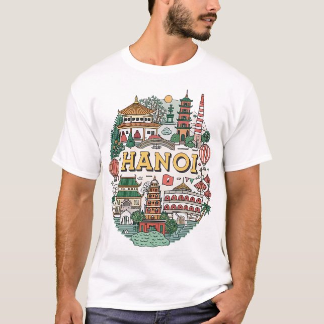 Camiseta Hanoi (Frente)