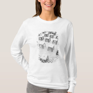 Camiseta Hanói Vietnã, Banquetas de Plástico no Templo de