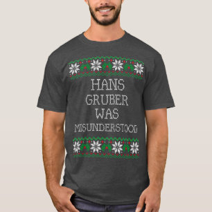 Camiseta Hans Gruber foi mal interpretado