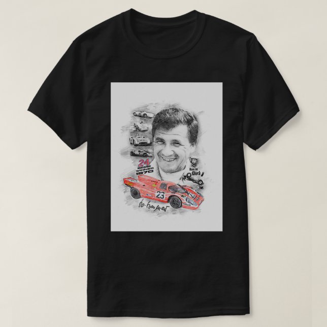 Camiseta Hans Herrmann (Frente do Design)