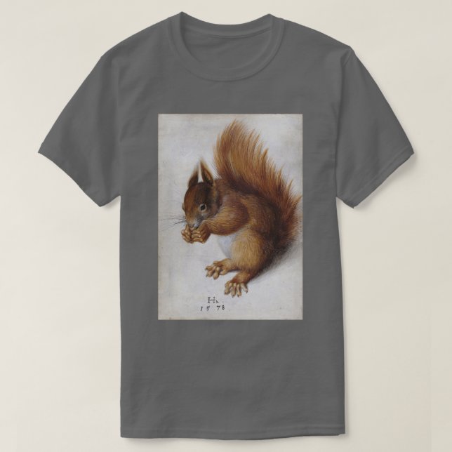 Camiseta Hans Hoffmann Red Squirrel (Frente do Design)