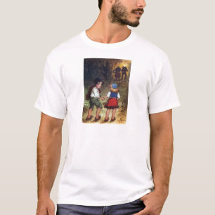 Camiseta Hansel e Gretel dirigem nas madeiras