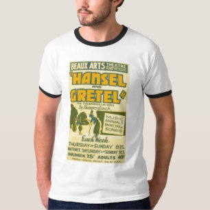 Camiseta Hansel e Gretel - ópera por Engelbert Humperdinck