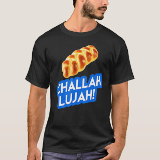 Camiseta Hanukah Humor Challah lujah Hallelujah Jewish Mem