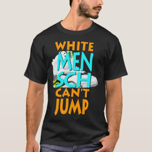 Camiseta Hanukah Mensch Não Pode Saltar Engraçado Judaico R