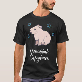 Camiseta Hanukkah Capybara Jewish Funny Chanukah