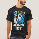 Camiseta Hanukkah Cats Meowzel Tov Chanukah Mulheres Judias<br><div class="desc">Hanukkah Gata Meowzel Tov Chanukah Mulheres Judias Meninas Crianças</div>