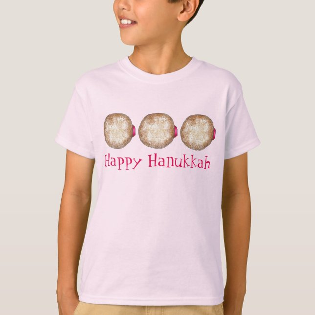 Camiseta Hanukkah Chanukah judaicas festas judaicas (Frente)