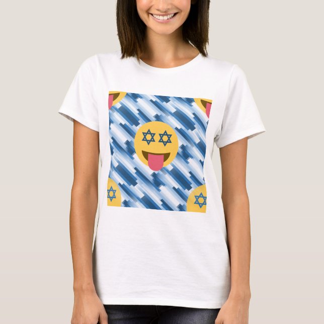 Camiseta hanukkah chanukkah emoji (Frente)