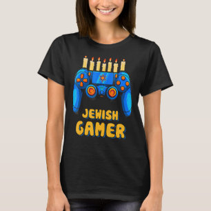 Camiseta Hanukkah, controladora de vídeo de jogos judeus, G