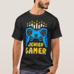 Camiseta Hanukkah, controladora de vídeo de jogos judeus, G<br><div class="desc">Hanukkah Jewing Game Controller Gamer Chanukah Boy Kid 5</div>