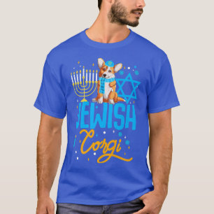 Camiseta Hanukkah Corgi Jewish Welsh Corgi Dog Ugly Sweater