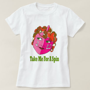 CAMISETA HANUKKAH DREIDEL TOMA-ME PARA UM PRESENTE DA