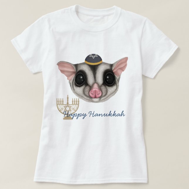 Camiseta Hanukkah Edition - Glândula de Açúcar (Frente do Design)