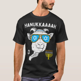 Camiseta Hanukkah Goat Chanukah, fazendeiro judeu de Fazend