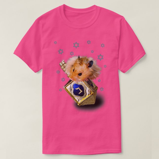 Camiseta Hanukkah Hamster (Frente do Design)