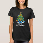 Camiseta Hanukkah Happy Chrismukkah Árvore de Natal Engraça<br><div class="desc">Hanukkah Feliz Chrismukkah Árvore de Natal Engraçado Menora Camisa de Pun</div>