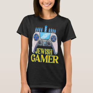 Camiseta Hanukkah Jogo Jewamer Jogo Natal Xmas Bo